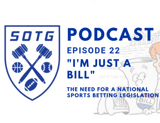 Sports betting legislation